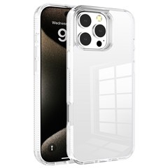 G Style For iPhone 13 Pro Max Case Corners Shockproof TPU+PC Clear Phone Cover - Transparent