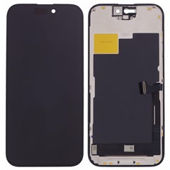 For iPhone 15 Pro Grade C LCD Screen and Digitizer Assembly Replacement Part (RUIJU In-Cell Workmanship) (Without Logo)