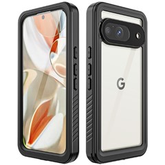 REDPEPPER FS Series For Google Pixel 9 Case IP68 Waterproof Clear Back Panel Phone Cover