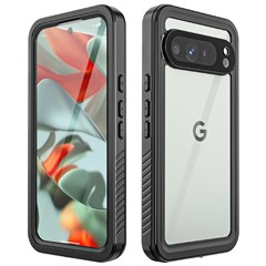 REDPEPPER FS Series For Google Pixel 9 Pro XL Case IP68 Waterproof Clear Back Panel Phone Cover