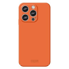 MOFI JK Qin Series For iPhone 16 Pro Case TPU+Acrylic Phone Cover Skin Touch Feeling - Orange