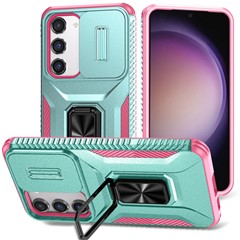 Grey Green Pink
