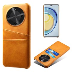 For Huawei Maimang 30 5G Case Dual Card Slots PU Leather + Hard PC Phone Cover - Orange