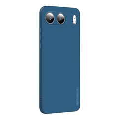 PINWUYO JK Touching Series For OnePlus Nord 4 Case Silky Touch Soft TPU Phone Back Cover - Navy Blue