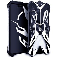 For iPhone 16 Pro Max Case Shockproof Aluminum Alloy Phone Cover