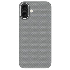 KZDOO For iPhone 16 Case Aramid Fiber Phone Cover Support Wireless Charging - Titanium Grey