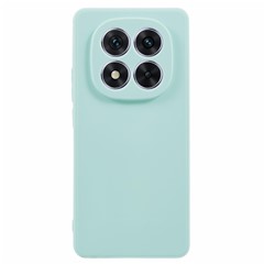 For Xiaomi Redmi Note 14 Pro 5G / Poco X7 5G Case Precise Cut-Outs Straight Edge TPU Shockproof Phone Cover - Baby Blue