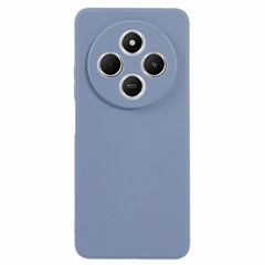 Case For Xiaomi Redmi 14C 4G / Redmi 14R 5G / Poco C75 4G Precise Cut-Outs Straight Edge TPU Shockproof Phone Cover - Lavender Grey