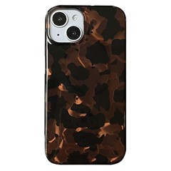Bulk Purchasing For iPhone 15 Phone Case Glossy Leopard Pattern IMD TPU Back Cover