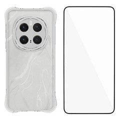 WANLONFENG WL Series for Honor Magic7 Pro 5G TPU Case 2.0mm Phone Cover with Tempered Glass Film