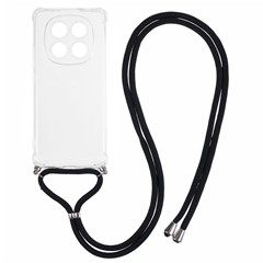 For Xiaomi Redmi Note 14 Pro+ 5G Case Reinforced Corner TPU Clear Phone Cover with Lanyard