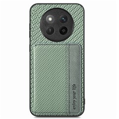 For Honor X60 Pro 5G / Magic7 Lite 5G / X9c 5G Case RFID Blocking Card Holder Leather+PC+TPU Phone Cover - Green