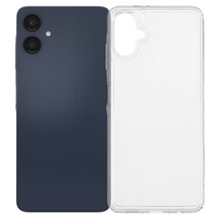 For Samsung Galaxy A06 4G Case HD Clear Soft TPU Phone Back Cover Airbag Protection