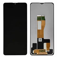  crazy horse texture leather card holder case Stand for Amazon Fire Phone - Black