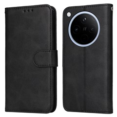 For Oppo Find X8 5G Case Wallet PU Leather Folio Flip Phone Cover - Black