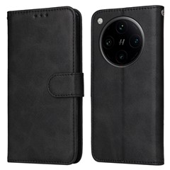 For Oppo Find X8 Pro 5G Case Wallet PU Leather Folio Flip Phone Cover - Black