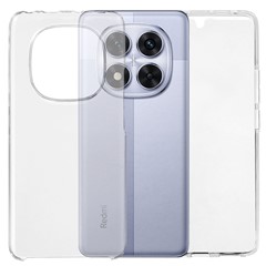 For Xiaomi Redmi Note 14 Pro+ 5G / 14 Pro 5G / Poco X7 5G Case TPU Frame Clear Acrylic Back Phone Cover with PET Film