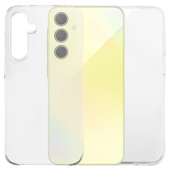 For Samsung Galaxy A36 5G / A56 5G Case TPU Frame Clear Acrylic Back Phone Cover with PET Film