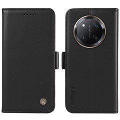 YIKATU YK-003 For Honor X60 Pro 5G / Magic7 Lite 5G / X9c 5G Case Wallet Stand Leather Phone Cover - Black
