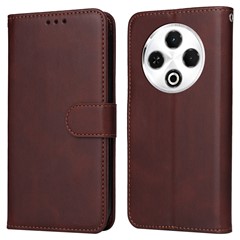 For TECNO Spark 30 4G Case Wallet PU Leather Folio Flip Phone Cover - Brown