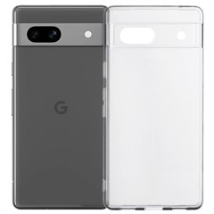 For Google Pixel 7a Case Watermark-Free 2.0mm Clear Phone TPU Cover