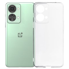 For OnePlus Nord 2T 5G Case Watermark-Free 2.0mm Clear Phone TPU Cover