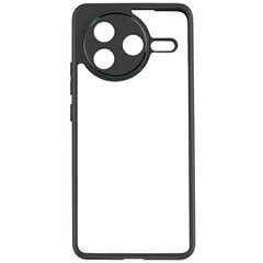 For Xiaomi Poco F7 Pro 5G / Redmi K80 5G Case Shockproof PC + TPU Clear Back Phone Cover