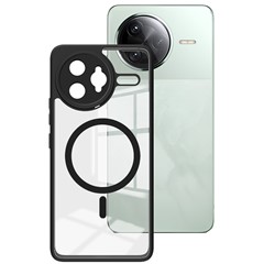 IMAK UX-9A For Xiaomi Poco F7 Ultra 5G / Redmi K80 Pro 5G Clear Magnetic Case Tiny Airbag PC TPU Phone Cover