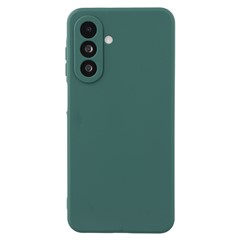 For Samsung Galaxy A26 5G Case Precise Cutouts Straight Edge TPU Shockproof Phone Cover - Army Green