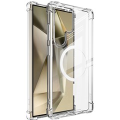 IMAK For Samsung Galaxy S25 Ultra Magnetic Case Shockproof PC TPU Clear Phone Cover