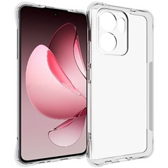 For Oppo Reno13 F 5G TPU Phone Case Non Slip Transparent Mobile Phone Cover