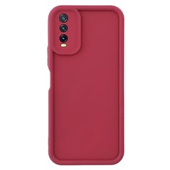 TPU Case for vivo iQOO U1x  /  U3x  /  Y20  /  Y20s  /  Y20A  /  Y20G  /  Y20i  /  Y20s [G]  /  Y20 2021  /  Y20T  /  Y30  /  Y30 Standard  /  Y30g 4G  /  Y11s  /  Y12s Phone Cover - Red