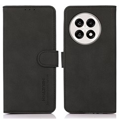 KHAZNEH For OnePlus Ace 5 Pro 5G / Ace 5 5G / 13R 5G Stand Case PU Leather Wallet Phone Cover - Black