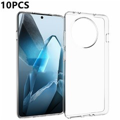 10Pcs  /  Pack Clear Case for OnePlus Ace 5 5G  /  Ace 5 Pro 5G / 13R 5G Watermark Free TPU Protective Phone Cover