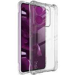 IMAK For Xiaomi Poco M7 Pro 5G Case TPU Phone Cover Airbag Shockproof Protection - Transparent