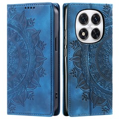 Style-010 Leather Cover for Xiaomi Redmi Note Note 14 Pro+ 5G / 14 Pro 5G / Poco X7 5G Phone Case Pattern Imprinted - Blue