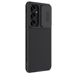 NILLKIN Camshield Pro for Samsung Galaxy S25 Magnetic Case TPU + PC Phone Cover with Slider Camera - Black