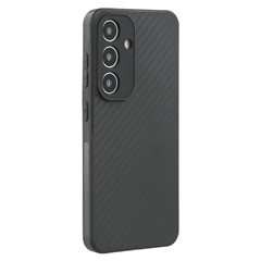 For Samsung Galaxy S25+ Case Flexible TPU Carbon Fiber Texture Shockproof Phone Cover