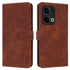 AZNS For Oppo Reno13 5G (Global) Case PU Leather Wallet Phone Cover - Brown