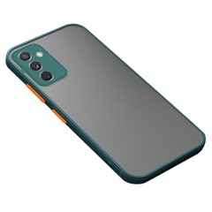 For Samsung Galaxy A16 5G  /  4G Case TPU + PC Matte Anti Drop Phone Back Cover - Midnight Green