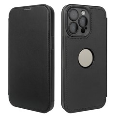 For iPhone 15 Pro Max Magnetic Case RCS Eco Friendly Phone Cover with RFID Blocking - Black