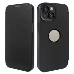 For iPhone 13 Magnetic Case RCS Eco Friendly Phone Cover with RFID Blocking - Black