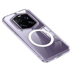 Bulk Purchasing For Honor Magic7 RSR Porsche Design 5G Case Magnetic Case Shockproof PC + TPU Phone Cover - Transparent