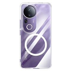 Bulk Purchasing For vivo S20 Pro 5G Magnetic Case Shockproof PC + TPU Phone Cover - Transparent