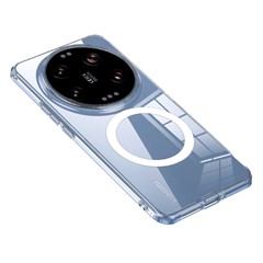 Bulk Purchasing For Xiaomi 15 Ultra Case Magnetic Case Shockproof PC + TPU Phone Cover - Transparent