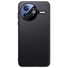 For Xiaomi Poco F7 Ultra 5G / Redmi K80 Pro 5G Case Drop Resistant PU Leather + TPU Phone Cover - Black