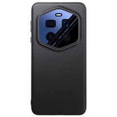 For Honor Magic7 RSR Porsche Design 5G Case Drop Resistant PU Leather + TPU Phone Cover - Black