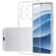 For Xiaomi Redmi Note 14 Pro 4G Clear Phone Case Ultra-Thin Flexible TPU Back Cover