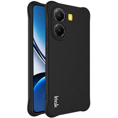 IMAK For Xiaomi Redmi Turbo 4 5G / Poco X7 Pro 5G Case TPU Phone Cover Airbag Shockproof Protection - Matte Black