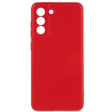 2.0mm Slim Phone Case for Samsung Galaxy S22 5G Protective TPU Cover Arc Edge Phone Back Case - Red